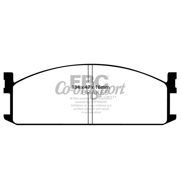 EBC Ultimax OEM Replacement Brake Pads image