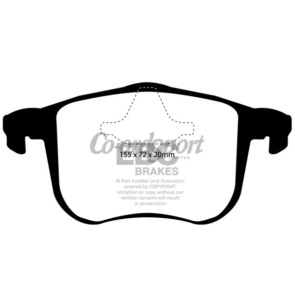 EBC Ultimax OEM Replacement Brake Pads image