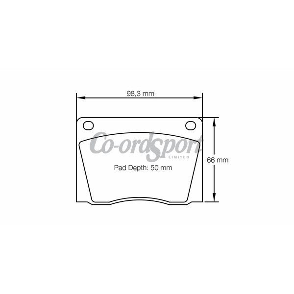 Pagid Racing brake pads - RSH29E image