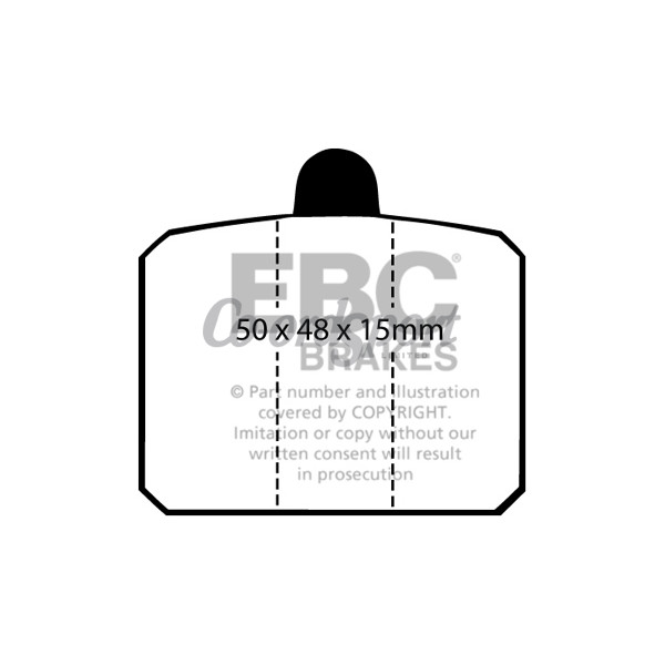 EBC Ultimax OEM Replacement Brake Pads image