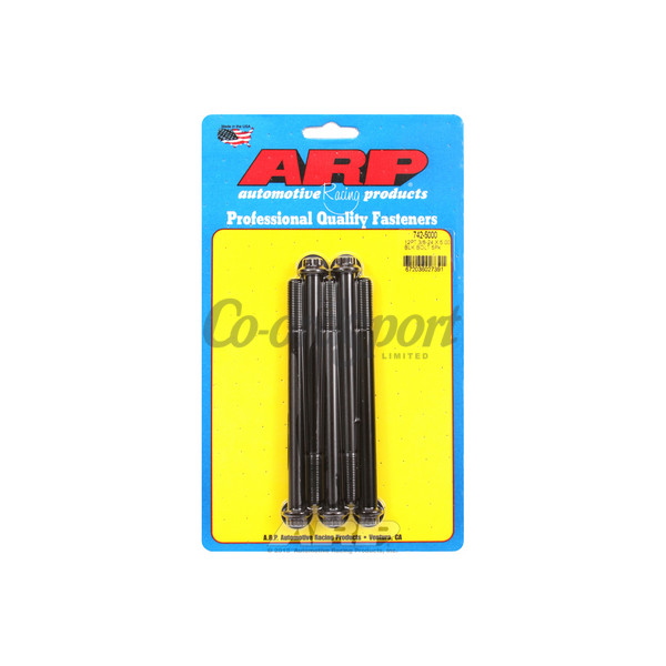 ARP 3/8-24 x 5.000 12pt black oxide bolts image