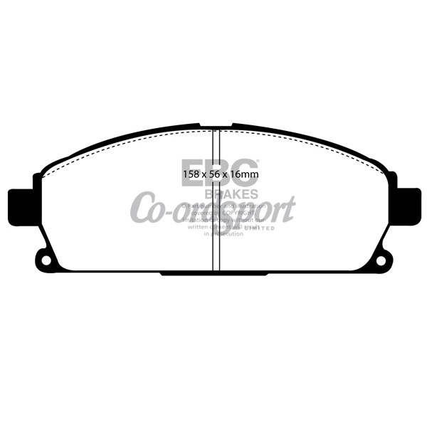 EBC Ultimax OEM Replacement Brake Pads image