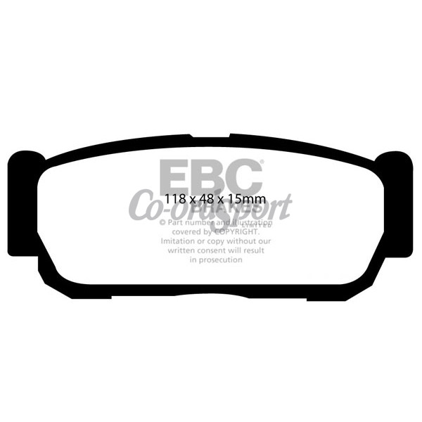 EBC Ultimax OEM Replacement Brake Pads image