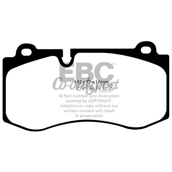 EBC Ultimax OEM Replacement Brake Pads image