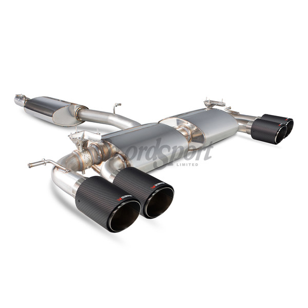 Scorpion Resonated cat-back system with electronic valves for Vol image