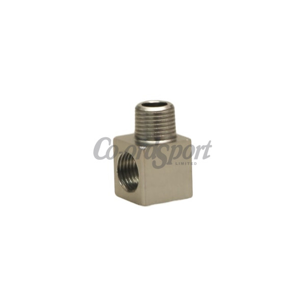 Turbosmart FPR 1/8 NPT Male - 1/8 NPT Female 90deg image