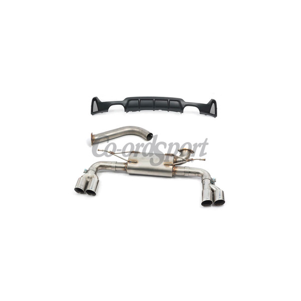 Cobra BMW 420i F32 F33  F36 13-20 B48 M-Sport Quad Exit Rear Sec image