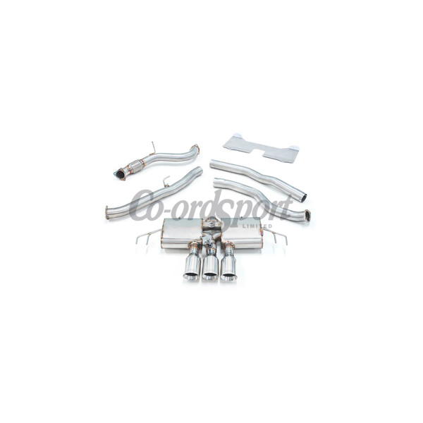 Cobra Honda Civic Type R FL5 23- - Cat/GPF back - Non Resonated - image