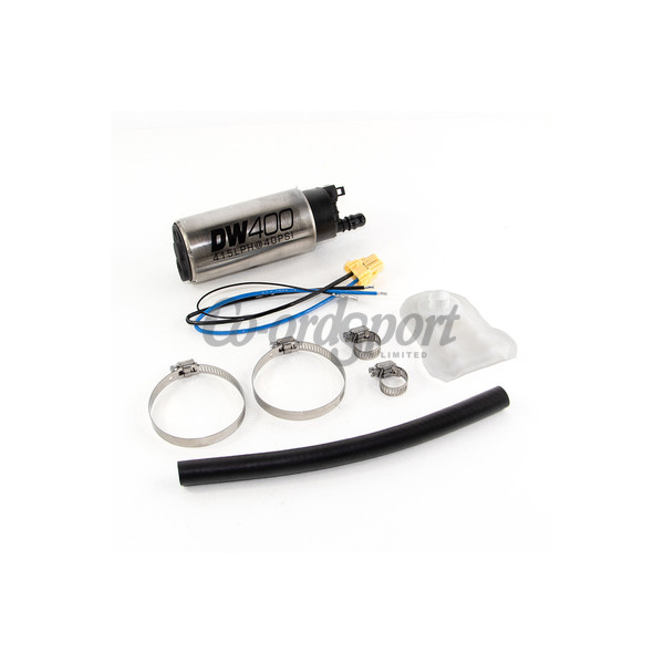 DW 415lph in-tank fuel pump w  9-1043 install kit for Nissan image