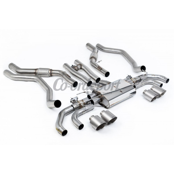 Milltek Exhaust - OPF GPF Back System with GT-115 Brushed Titaniu image
