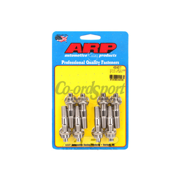 ARP M10 X 1.25 X 55mm broached stud kit 8pcs image