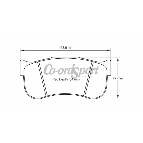 Pagid racing brake pads - RST1 image