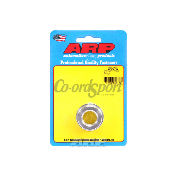 ARP 1/2 NPT aluminum weld bung image