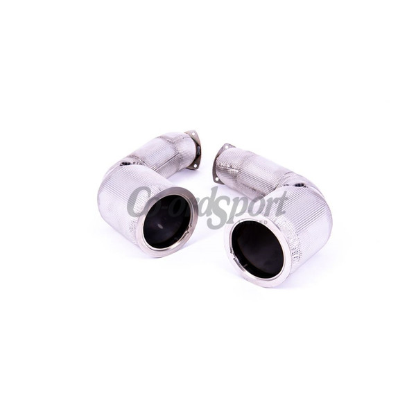 Milltek Large-bore Downpipe and De-cat Audi RSQ8 4.0 V8 Bi-T image
