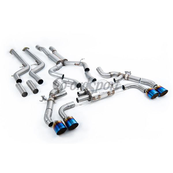 Milltek BMW  X3  X3M   X3M Comp G01 3.0 with OPF GPF S58 Engin image