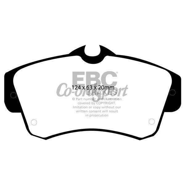 EBC Ultimax OEM Replacement Brake Pads image