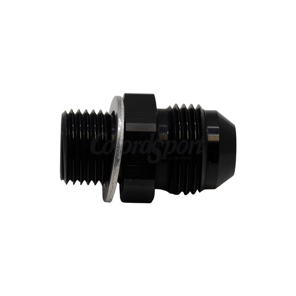 DW 8AN Male Flare to M16 X 15 Male Metric Adapter Incl Crush Wa image