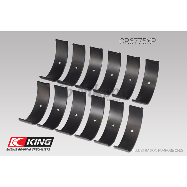 King Conrod Bearing Shell NISSAN VQ35DE VQ35HR image