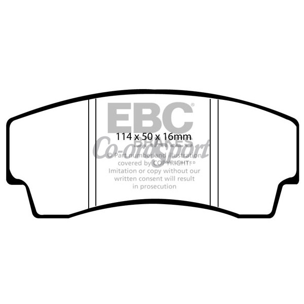 EBC Greenstuff 2000 Series Sport Brake Pads image