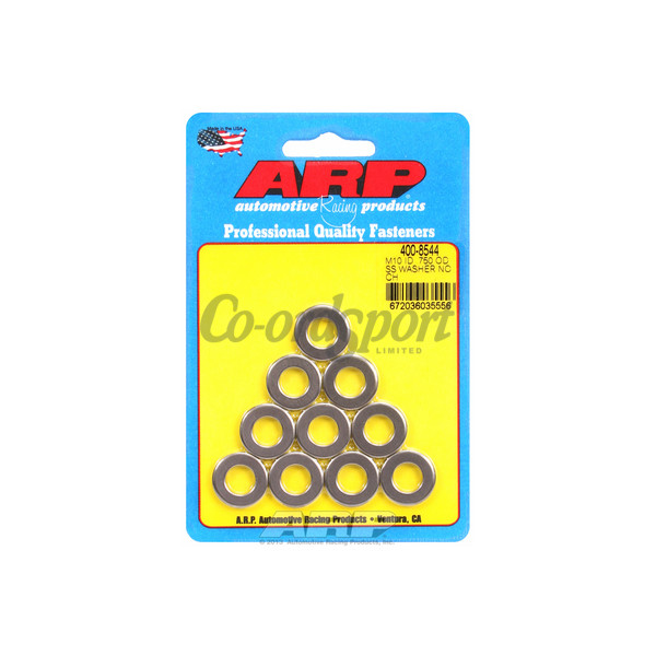 ARP M10ID .750OD SS no chamfer washers image