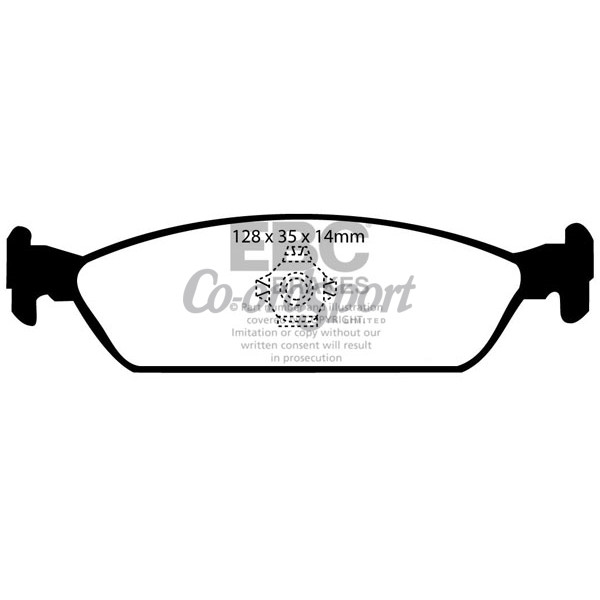 EBC Ultimax OEM Replacement Brake Pads image