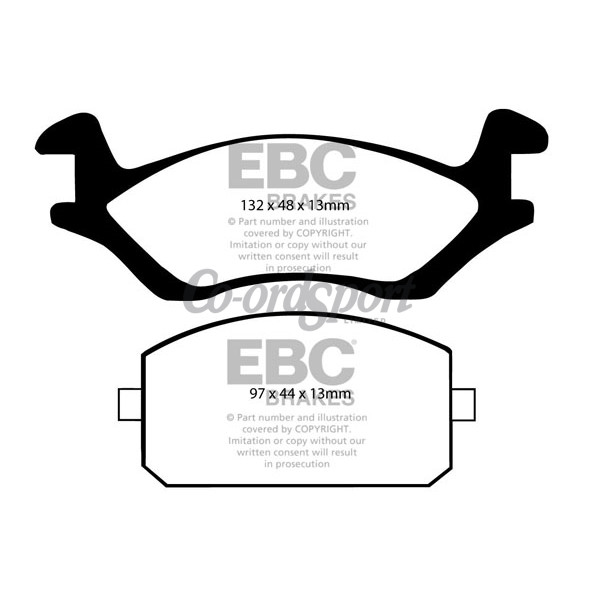 EBC Ultimax OEM Replacement Brake Pads image