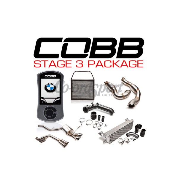 Cobb BMW N54 Stage 3 1-Series Power Pack with V3 Accessport image