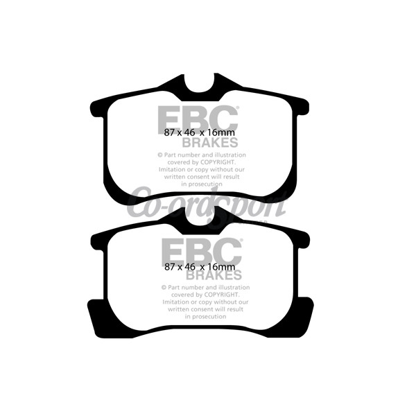 EBC Ultimax OEM Replacement Brake Pads image