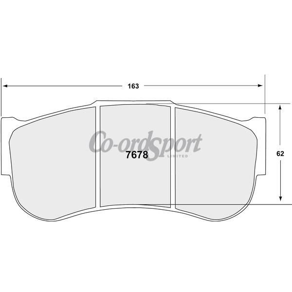 PFC 7678 RACE PAD SET - 331 Compound 30 mm image