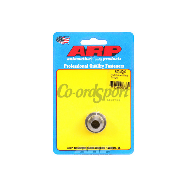 ARP AN8 male steel weld bung image