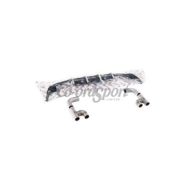 Milltek VW Golf  Mk8 GTi Golf R Style Quad Outlet - 245ps OPF GPF image