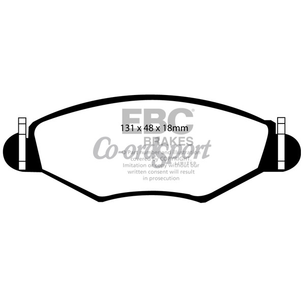 EBC Ultimax OEM Replacement Brake Pads image