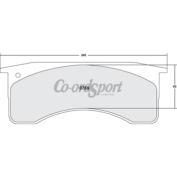 PFC 769 Carbon Metallic Brake Pad Set image