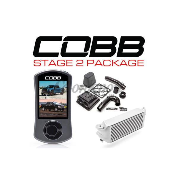 COBB  Ford Stage 2 Redline Carbon Fiber Power Package Silver (Fac image