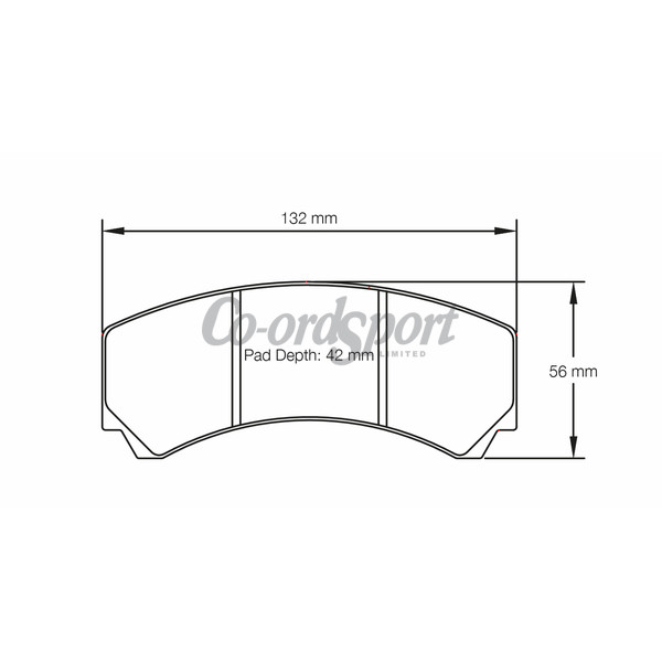 Pagid racing brake pads -RSL2 image
