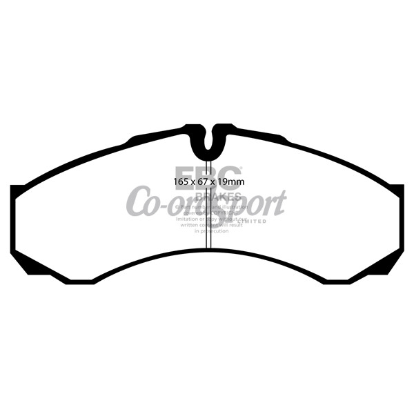 EBC Ultimax OEM Replacement Brake Pads image