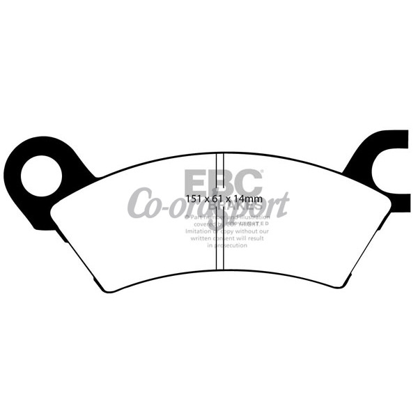 EBC Ultimax OEM Replacement Brake Pads image