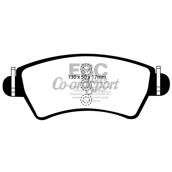 EBC Ultimax OEM Replacement Brake Pads image