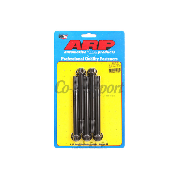 ARP 7/16-14 x 4.750 12pt black oxide bolts image
