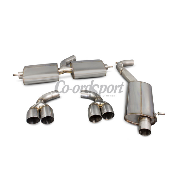 Scorpion Resonated cat-back system for Audi TT Mk2 3.2 V6/TT S Mk image