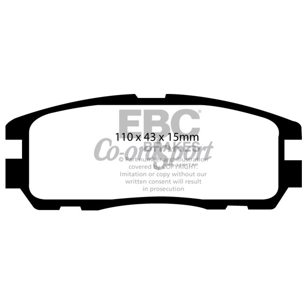 EBC Ultimax OEM Replacement Brake Pads image