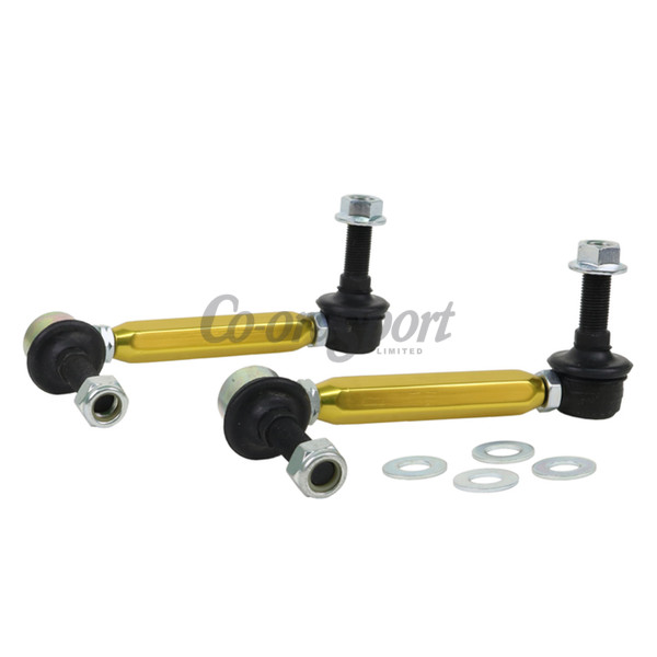 Whiteline Performance Sway Bar Link Kit HDuty Adj Steel Ball image