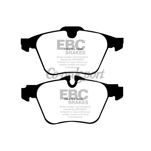 EBC Ultimax OEM Replacement Brake Pads image