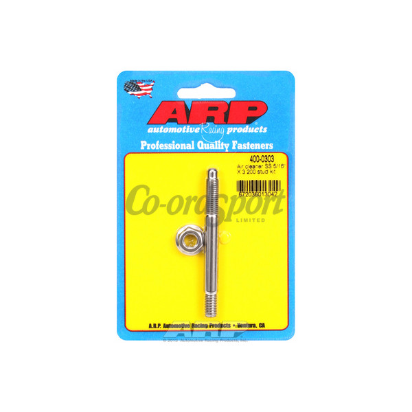 ARP 5/16 x 3.200 SS air cleaner stud kit image