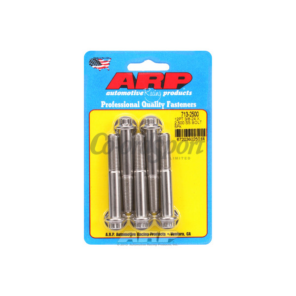 ARP 3/8-24 x 2.500 12pt SS bolts image