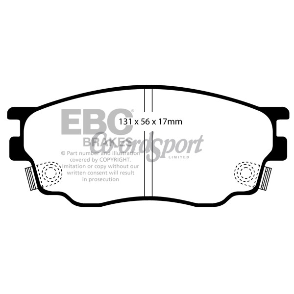 EBC Ultimax OEM Replacement Brake Pads image