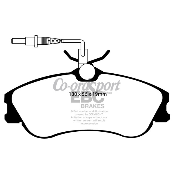 EBC Ultimax OEM Replacement Brake Pads image