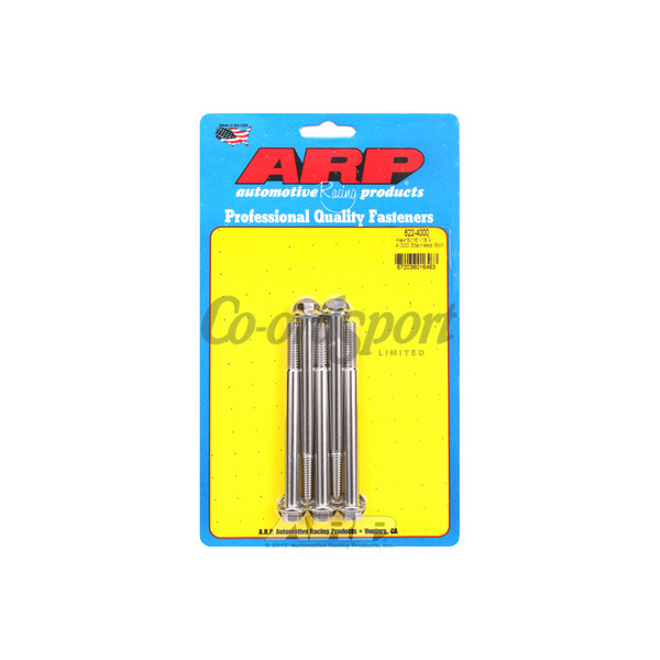 ARP 5/16-18 x 4.000 hex SS bolts image