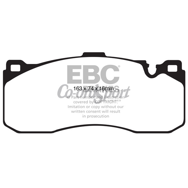 EBC Ultimax OEM Replacement Brake Pads image