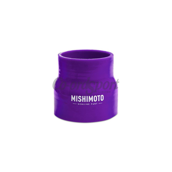 Mishimoto 2.5in to 3in Silicone Transition Coupler Purple image